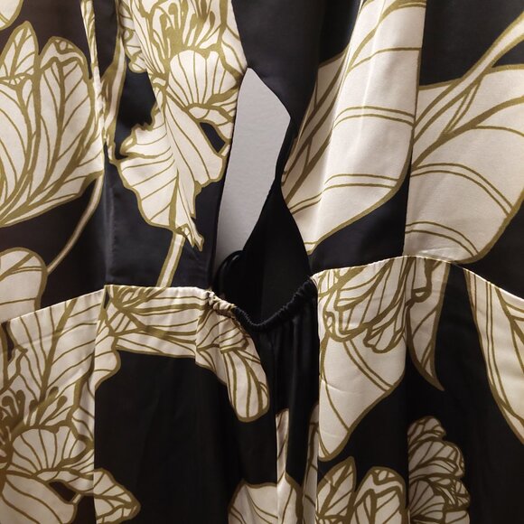 Sold Out Rare Anthropologie Hutch Pavy Tie Halter Wide-Leg Jumpsuit Size 14 NWT - Picture 9 of 9